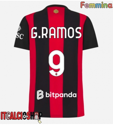 AC Milan Goncalo Ramos #9 Prima Maglia Femmina 2026-27 Manica Corta